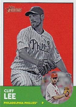 2012 Topps Heritage #56 Cliff Lee Front