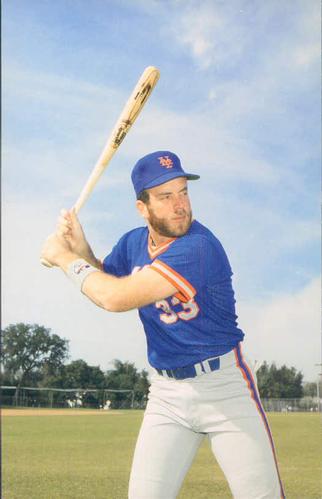 1986 Barry Colla New York Mets Photocards #2486 Barry Lyons Front