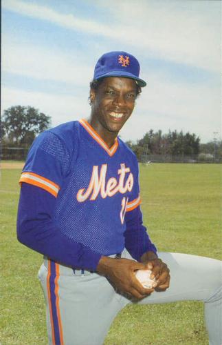 1986 Barry Colla New York Mets Photocards #286 Dwight Gooden Front