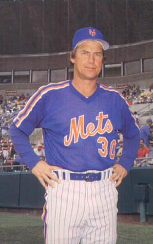1987 Barry Colla New York Mets Postcards #4887 Mel Stottlemyre Front