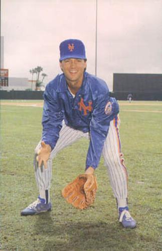 1987 Barry Colla New York Mets Postcards #787 Roger McDowell Front