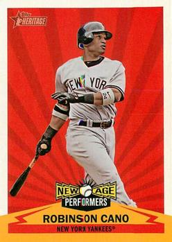 2012 Topps Heritage - New Age Performers #NAP-RC Robinson Cano Front