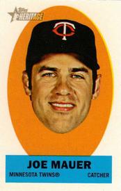2012 Topps Heritage - Stick-Ons #35 Joe Mauer Front