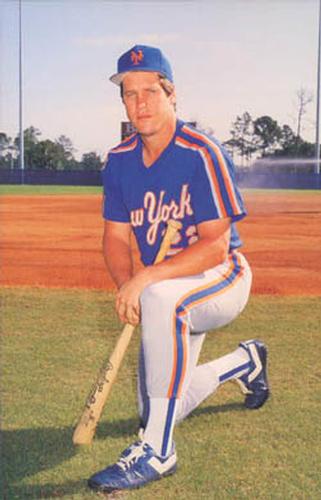 1988 Barry Colla New York Mets Postcards #3788 Kevin McReynolds Front