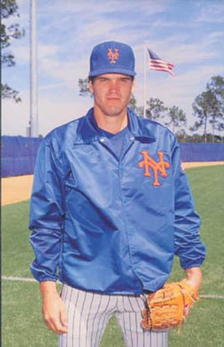 1988 Barry Colla New York Mets Postcards #5188 Todd Welborn Front