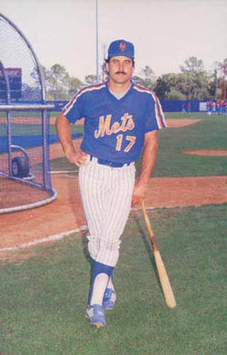 1988 Barry Colla New York Mets Postcards #588 Keith Hernandez Front