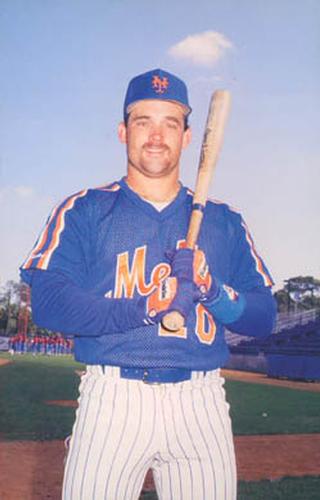 1988 Barry Colla New York Mets Postcards #688 Howard Johnson Front