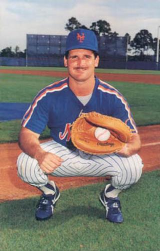 1990 Barry Colla New York Mets Postcards #3190 Rob Dromerhauser Front