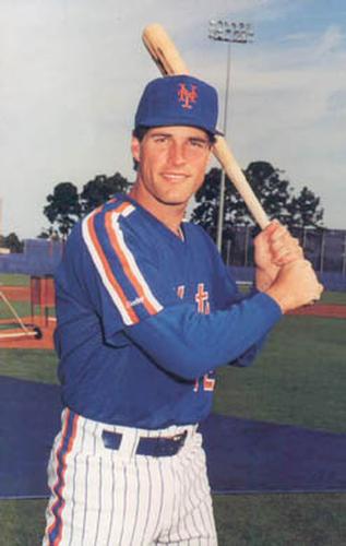 1990 Barry Colla New York Mets #3490 Keith Hughes Front