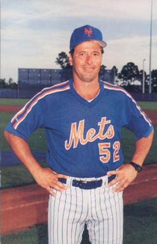 1990 Barry Colla New York Mets Postcards #4490 Greg Pavlick Front