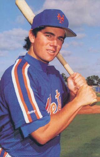 1992 Barry Colla New York Mets Postcards #2192 Chris Donnels Front