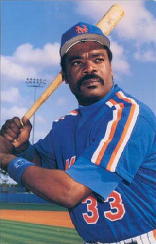 1992 Barry Colla New York Mets Postcards #892 Eddie Murray Front