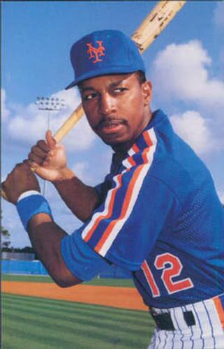 1992 Barry Colla New York Mets Postcards #992 Willie Randolph Front