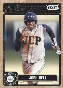 2011 Playoff Contenders - Prospect Ticket #RT23 Josh Bell Front