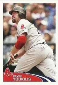 2012 Topps Stickers #12 Kevin Youkilis Front