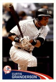 2012 Topps Stickers #19 Curtis Granderson Front