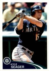 2012 Topps Stickers #110 Kyle Seager Front