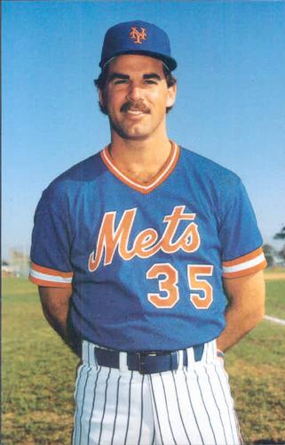 1985 TCMA New York Mets Postcards #NYM85-31 John Christensen Front
