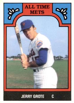1986 TCMA All-Time New York Mets - Color #8M Jerry Grote Front