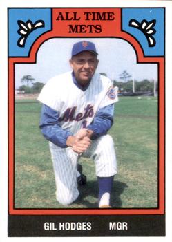 1986 TCMA All-Time New York Mets - Color #12M Gil Hodges Front