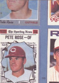 1985 Renata Galasso Pete Rose #110 Pete Rose Back