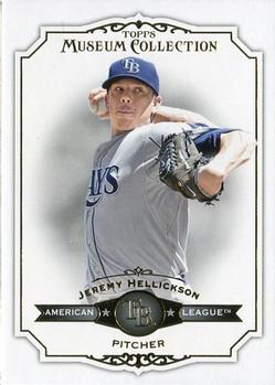 2012 Topps Museum Collection #1 Jeremy Hellickson Front