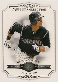 2012 Topps Museum Collection #28 Carlos Gonzalez Front