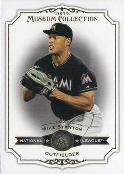 2012 Topps Museum Collection #46 Mike Stanton Front