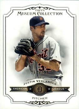 2012 Topps Museum Collection #54 Justin Verlander Front