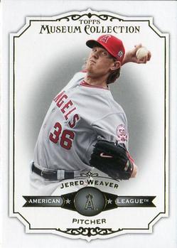 2012 Topps Museum Collection #56 Jered Weaver Front