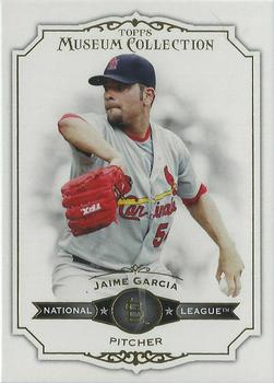 2012 Topps Museum Collection #87 Jaime Garcia Front