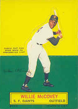 1964 Topps Stand-Ups #NNO Willie McCovey Front