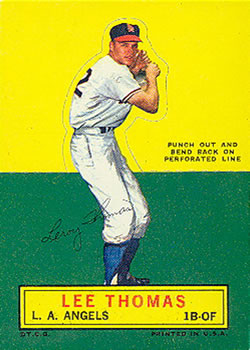 1964 Topps Stand-Ups #NNO Lee Thomas Front