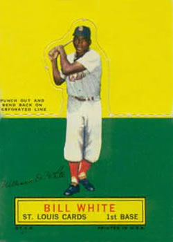 1964 Topps Stand-Ups #NNO Bill White Front