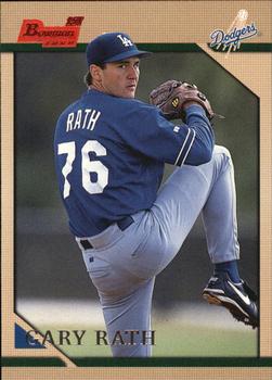 1996 Bowman #290 Gary Rath Front