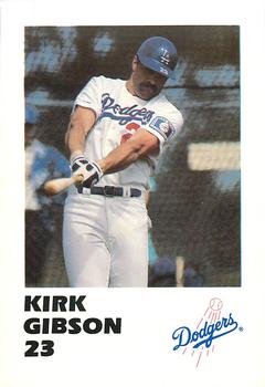 1988 Los Angeles Dodgers Police #NNO Kirk Gibson Front