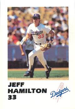 1988 Los Angeles Dodgers Police #NNO Jeff Hamilton Front