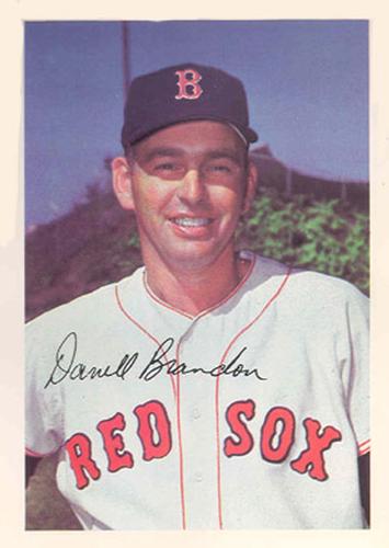 1967 Boston Red Sox Picture Pack 2 #NNO Darrell Brandon Front