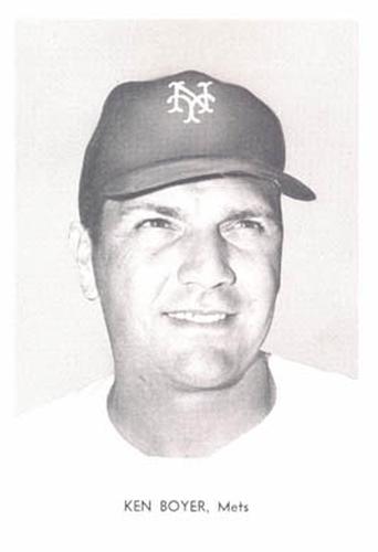 1967 Sports Service New York Mets #NNO Ken Boyer Front