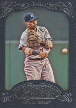 2012 Topps Gypsy Queen - Framed Blue #190 Robinson Cano  Front