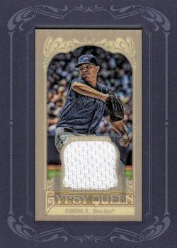 2012 Topps Gypsy Queen - Framed Mini Relics #GQMR-RR Ricky Romero  Front