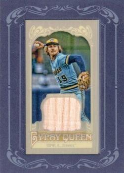 2012 Topps Gypsy Queen - Framed Mini Relics #GQMR-RY Robin Yount  Front
