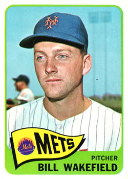 1965 Topps #167 Bill Wakefield Front