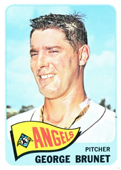 1965 Topps #242 George Brunet Front