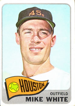1965 Topps #31 Mike White Front