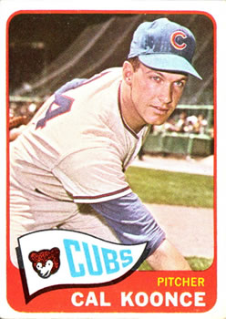 1965 Topps #34 Cal Koonce Front