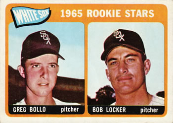 1965 Topps #541 White Sox 1965 Rookie Stars (Greg Bollo / Bob Locker) Front