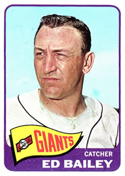 1965 Topps #559 Ed Bailey Front
