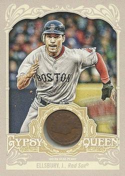 2012 Topps Gypsy Queen - Indian Head Penny #IHP-JE Jacoby Ellsbury  Front