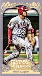 2012 Topps Gypsy Queen - Mini Straight Cut Back #314 Bobby Abreu  Front